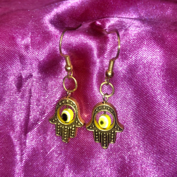 Yellow Evil Eyes